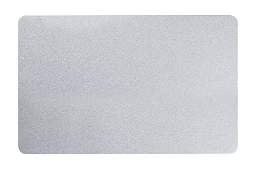 Pack of 100 Premium Graphic Quality Silver PVC Cards CR80 30 Mil Standard Credit Card Size by My ID City