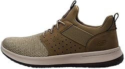 Skechers Men's Classic Fit Delson-Camben Khaki