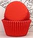 Goldas Kitchen 100 Count Baking Cups, Mini, Red