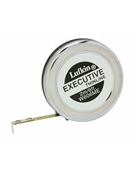 Lufkin w606me 1 4 inch x 2 m cinta de bolsillo Thinline ejecutiva de 6 pies y 6 pies