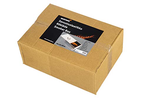 Mustang Räucherbox Big, Smoker Box, Räucherschrank, Box aus robusten Stahl, Räucherbox mit Deckel und Griff 450 x 330… – Bild 5