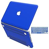 iBenzer Basic Soft-Touch Series Plastic Hard Case & Keyboard Cover for Apple MacBook Pro 13-inch 13