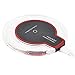 HOT fire ZY9293 Wireless Charging Kit Include Qi Wireless Charger Pad and Qi Charging Receiver Patch Module for iPhone 7 / 6s /6 /6Plus /5/5s (latest Upgraded Version) (black)