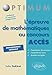 L'épreuve de mathématiques au concours ACCES by 