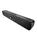 Sound Bar TV Speakers, 2.0 Channel Home Theater Audio with Built-in Subwoofers & Bluetooth for Computers, Tablet, 3.5mm Aux Input for Projector and TV (No Remote, 18-Inch)