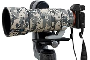 ROLANPRO Camouflage Lens Cover for Sony FE 70-200mm F/2.8 GM OSS II Coat Lens Protective Sleeve Case-#UCP Waterproof