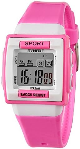 TAWURS Fashion Digital watches Children Watches (Pink)
