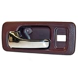 90-93 Honda Accord Red Inside Inner Interior Door Handle Left Driver Side
