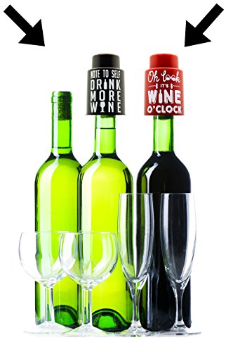 Vinoplease 2 vacuum wine stoppers