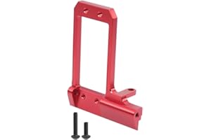 RCJUMPANT BTA Servo Mount for Vanquish VS4-10 Phoenix F10 Portal Axle – Low CG CNC Upgrade – Fits VP F10 Nylon/F10T Aluminum Axles – 1/10 RC Crawler (Red)