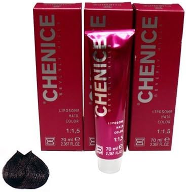 Chenice 1N Black Hair Color (3 pieces) by CHENICE