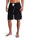 Kanu Surf Men's Barracuda Swim Trunks (Regular & Extended Sizes), Black, 2X