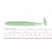 Yoshikawa 8 Pack Paddle Tail Swimbaits Lures, Soft Plastic Bass Bait Drop Shot Bait, 4 Inches, Minnow Shad Bait Texas Rig Freshwater Fishing Lures, Chartreuse