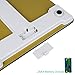Digital Bathroom Scale,Precise Body Weight Scale,TOP-MAX 400 pounds Weight Watcher Weighing Home Scale Monitor with Step-on Technology,Large LCD Backlight Display and Low Battery Indication (Golden)