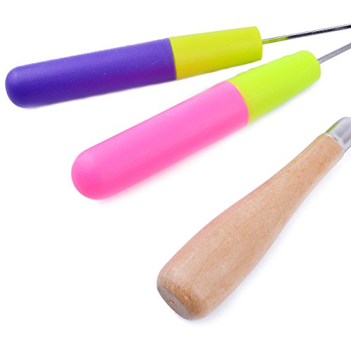 1 BronaGrand+Wooden+Plastic+Crochet+Needle