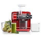 Omega Juicer JCUBE500RD Cold Press 365 Slow