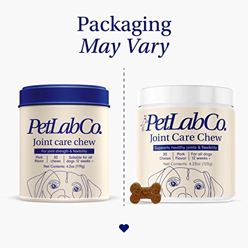 Petlab Co. Joint Care Chews High Levels of Glucosamine for Dogs