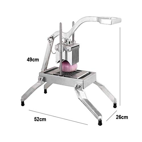 Restaurant Commercial Manual Onion Fruit Vegetable Dicer Cutter Slicer Cutting Machine Tomato Slicer Chopper Peppers,Potatoes,Mushrooms - Thumbnail 2
