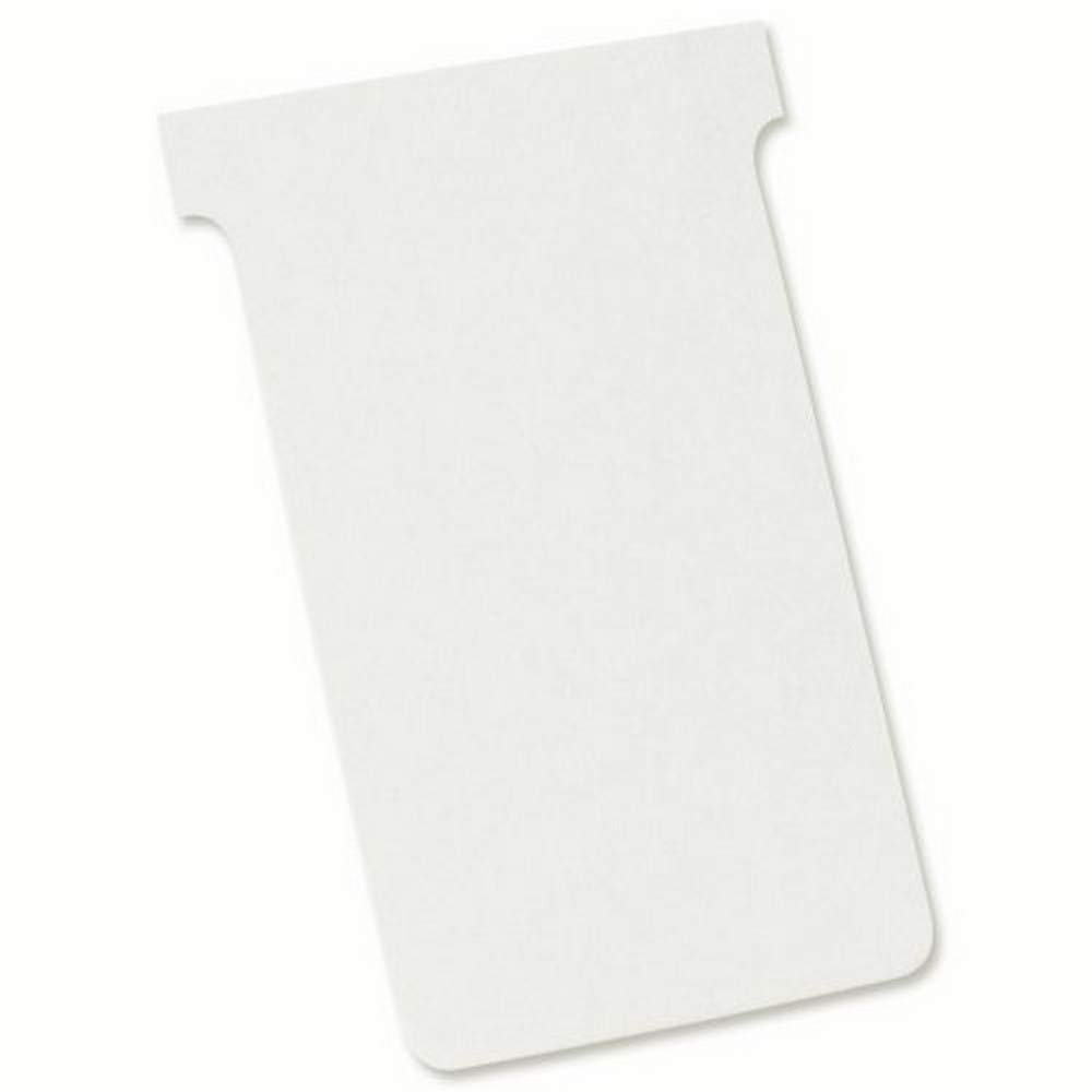 Nobo Board Accessory, T-Cards in Blister Pack, Size 3, Pack of 100, Green White