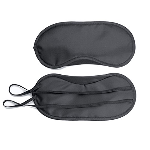 Amariver Eye Mask Shade Cover, 20 Pack Blindfold Travel Sleep Mask Night Sleeping Cover with Nose Pad, Light Guide Relax Cover Black - Thumbnail 7