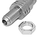 Summit Hydraulics Flat Face Hydraulic Quick Connect Coupler, #10 JIC Bulkhead Skid Steer Mount
