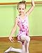 BAOHULU Girls Leotards for Gymnastics with Shorts Tank Biketards Sparkle Painted Athletic Clothes B145_PinkPurple_150