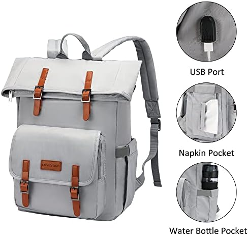 LOVEVOOK Laptop Backpack For Women College Backpack 15.6inch Anti-theft Waterproof Vintage School Bag Daypack Backpack 5 LOVEVOOK Laptop Backpack For Women College Backpack 15.6inch Anti-theft Waterproof Vintage School Bag Daypack Backpack