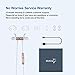 KLOKOL Bluetooth Headphones Neckband V5.0 Wireless Headset Sport Earbuds w/Mic Cordless Noise Canceling Earphones 10Hrs Playtime for Gym Running Compatible with iPhone Samsung Android (Red)