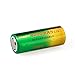 2 Packs 26650 Li-ion Rechargeable Battery 3.7V RCR123A 8000mAh Flat Top Batteries for Led Flashlight Torch