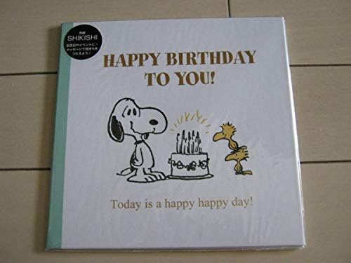 スヌーピー 色紙 寄せ書き Snoopy お誕生日 B0871sd5v1 2 4円 全品最安値に挑戦 70 Offアウトレット 新作 人気の定番 ランキング総合1位