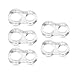 Doorstop Door Stopper Bumper Wall Protector Commercial Office Home Door Handle Stopper Easy Install Doorstop DoorBumper for Lever Handle Protect Walls Glass from Damage (Pack of 5)