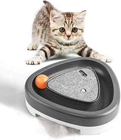 Youmi 猫おもちゃ 猫じゃらし 電動式 ネコ遊び 鳥の鳴き声を模倣できる 猫運動不足 ストレス解消 ペット用品 知育玩具 爪とぎ 操作簡単