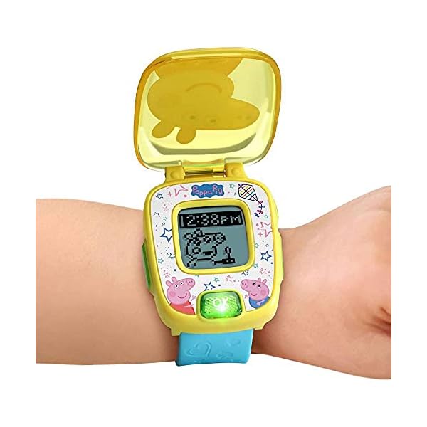 Vtech Peppa Pig Watch, Interactive Preschool Learning Toy with Numbers, Shapes and More for Toddlers, Electronic Toy For…