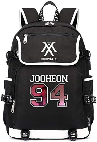 Monsta X School Backpack Casual Backpack Travel Bag Printed Daypack Sports Daypack for Women and Men