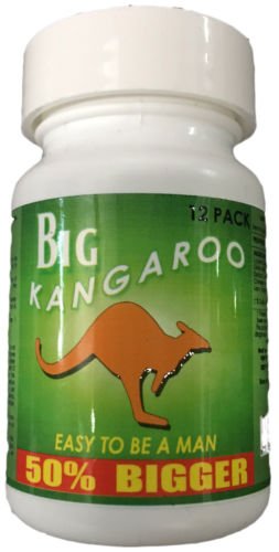 UPC 692193802600, Big Kangaroo Male Performance Supplement Enhancement 12 Pills Bottle