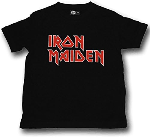 Littlerockstore Little Boy Iron Maiden T-shirt - Tee Logo (7-8 years)