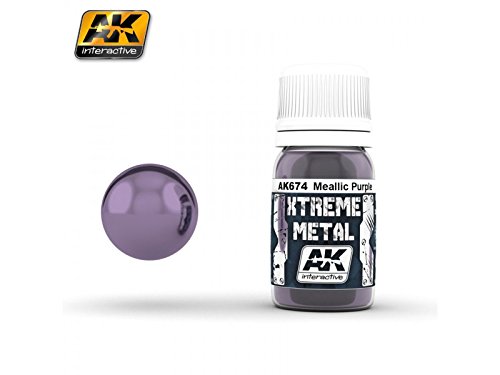 AK Interactive AK-674 XTREME METAL METALLIC PURPLE 30mL enamel