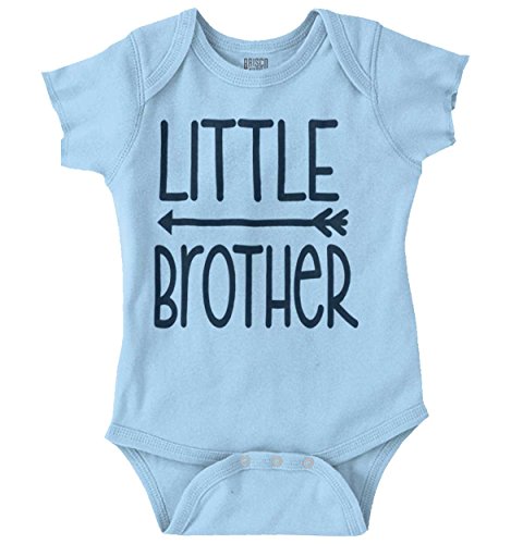 Little Brother New Parents Baby Shower Gift Funny Saying Baby Onesie Bodysuit