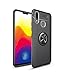 Xiaomi Mi Max 3 Case,MYLB Ultra Slim Lightweight TPU Car Holder Cover Stent TPU, 360 Degree Rotating Ring Magnetic Car Mount Rugged Case for Xiaomi Mi Max 3 (Black)