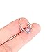 Xpircn 16G Opal Stainless Steel Nose Rings Hoop Septum Clicker Jewelry Cartilage Tragus Daith Earrings Piercing Jewelry