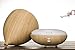 300ml Wood Grain Ultrasonic Oil Diffuser Cool Mist Humidifier with 2 Working Modes,Ultrasonic Cool Mist Whisper-Quiet Air Humidifier&Waterless Auto Shut-Off for for Spa, Bedroom (model 2)