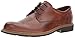 ECCO Men's Findlay Plain Toe Tie Oxford, Cognac, 10-10.5