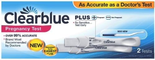 Clearblue Pregnancy Test Sticks Kit (Pack of 2) High Quality Best Seller Fast Shipping Ship Worldwide From Heng Heng Shop