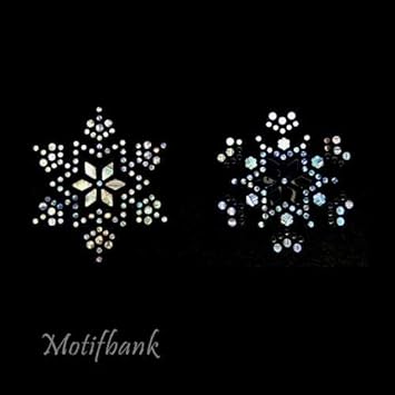 Amazon スパングル 雪の結晶デザイン Snow Cristral 2個セット