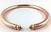M'VIR Pure Copper Bracelet/kada for Men/Women with adjustable diameter and free soft pouch