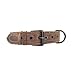 Hide & Drink, Rustic Leather Dog Collar for Medium Size Dog (12 to 21 in.) (1.25 in.) Wide, Handmade Includes 101 Year Warranty (Bourbon Brown)