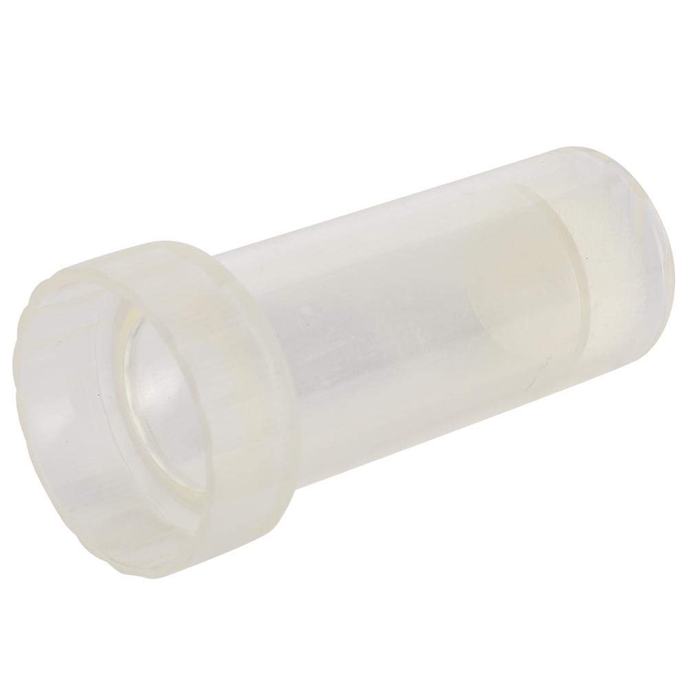 Zerodis Queen Bee Marker Bottle, Plastic Full Transparent Flat Beekeeper Bee Queen Marking Cage Labeled Bottle Beekeeping Tool Equipment for Beekeeper