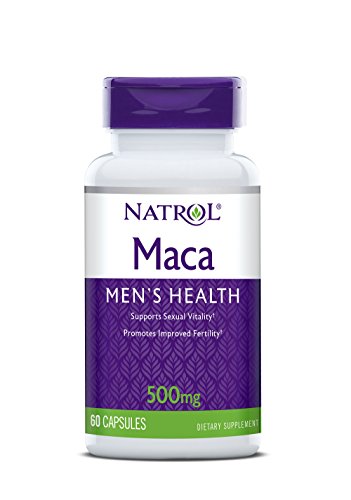 Natrol Maca 500mg Capsules, 60 Count