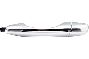 Lcyolada Rear Left Drive Side Chrome Exterior Door Handle w/Cover Compatible with 2016-2020 Kia Sorento,Replaces 82651-C5010 83652-C5010