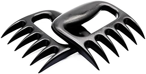 Meat Claws for Pulled Prok, Beef and More - BBQ Meat Handler Forks - Sharp and durable Meat Shredder (1Pair) by Explore Lifez